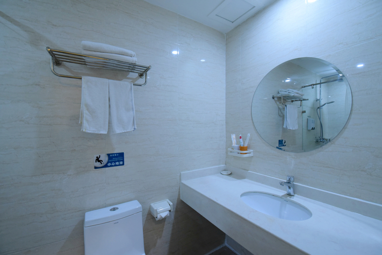 Bathroom, Huaibei Jiangnan Hotel (Train Station North Square Branch), Huaibei