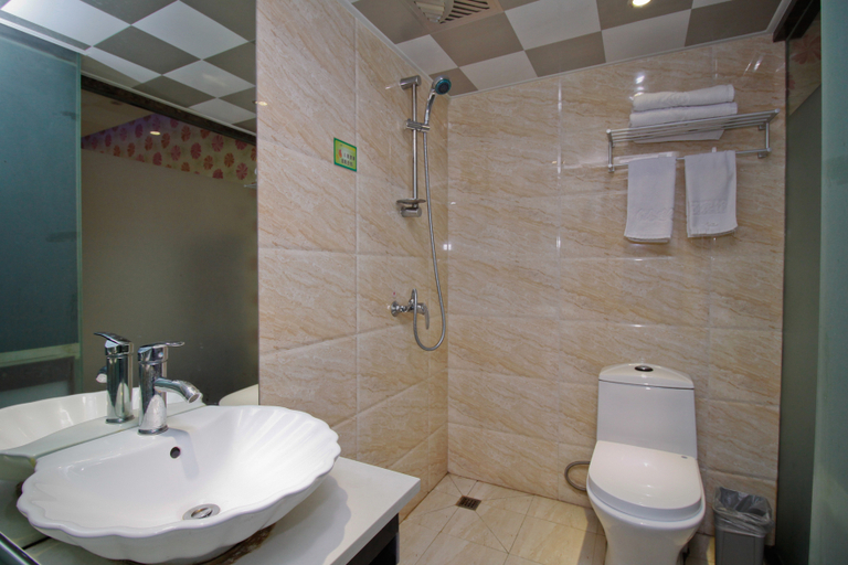 Bathroom 2, Caishe Chain Hotel (Hefei Taihu Road Zhongke University), Hefei