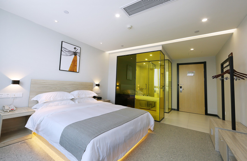 Bedroom 2, Huixiu E-sports Theme Hotel, Jiaxing