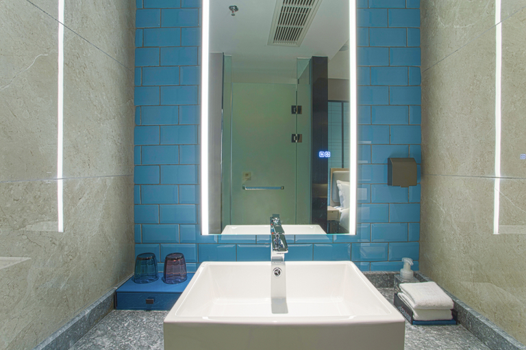 Bathroom 3, Echarm Hotel Liuzhou Liudong Wuling Liuzhou Automobile, Liuzhou