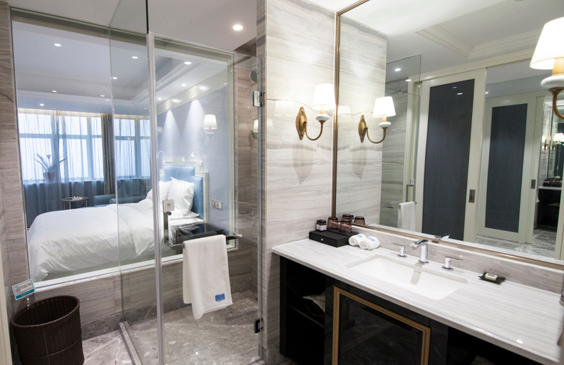 Bathroom, Xinghui Wucheng Hotel (Huzhou Wanda Plaza), Huzhou