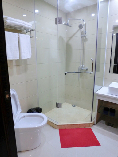 Bathroom 3, Laohekou Jiayuan Business Hotel, Xiangfan