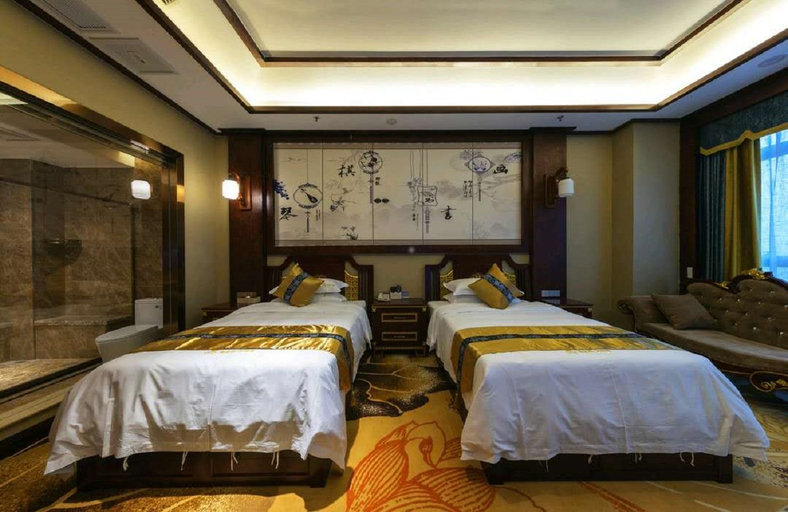Bedroom 2, Chongqing jinzhiran Hotel, Chongqing