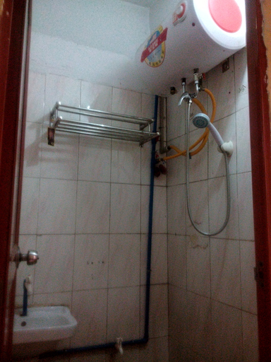 Bathroom, Tiantian Apartment (Guangzhou Shijing), Guangzhou