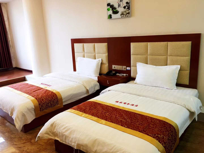 Bedroom 2, Desheng Business Hotel, Shangluo