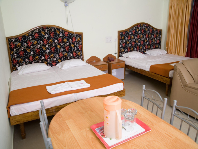 Bedroom 2, Hotel Vihas Inn Tirupati- Near Alipiri, Chittoor