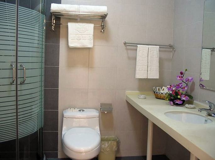 Bathroom 3, Magnotel Business Wuxi Huishan Wanda Plaza, Wuxi