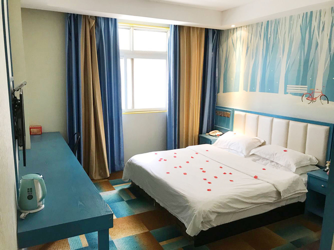 Bedroom 2, Qixi Qingju Hotel (Provincial Sports Center), Zhengzhou
