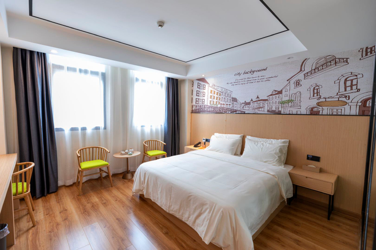 Bedroom 2, Manju Hotel（Ya‘an Shimian）, Ya'an