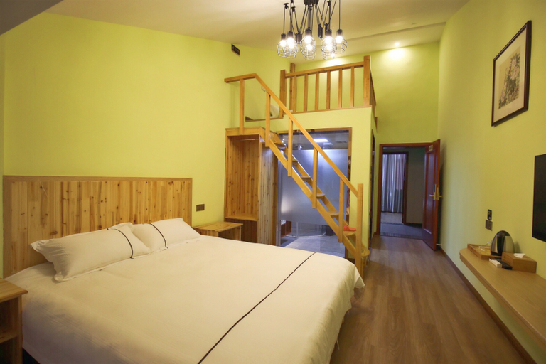 Bedroom, Anji Jingran E Hotel, Huzhou