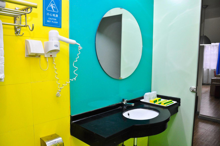 Bathroom 3, Echarm Hotel Guangzhou Gangding Metro Station Jinan University, Guangzhou