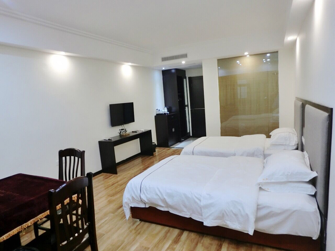 Bedroom 2, Laohekou Jiayuan Business Hotel, Xiangfan