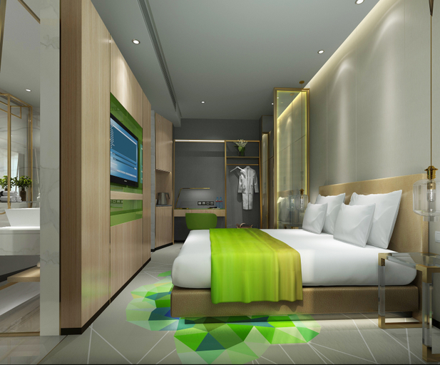 Bedroom 2, Shangbang Daisi Boutique Hotel, Zibo