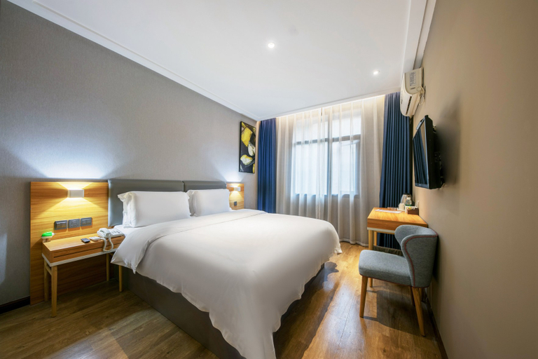 Bedroom 2, Qiteng Business Hotel, Liupanshui