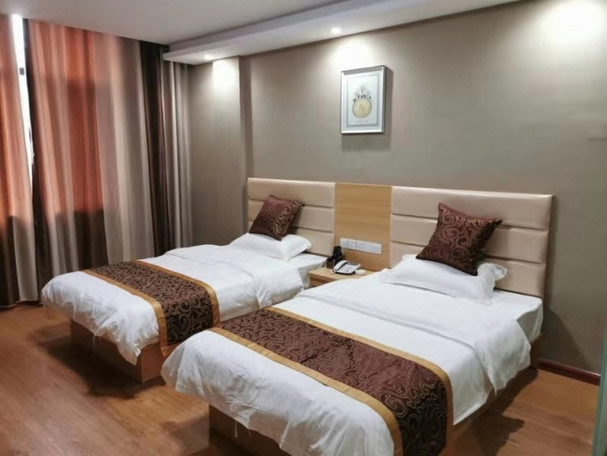 Bedroom 4, Junyu Boutique Hotel (Lanling Agricultural Park store), Linyi
