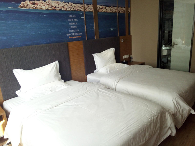 Bedroom 2, Yeste Hotel (Guilin Two Rivers Four Lakes Yushan Park), Guilin