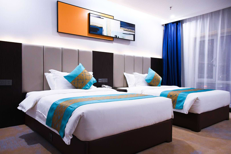 Bedroom, MI DUO SMART HOTEL, Hulunbuir