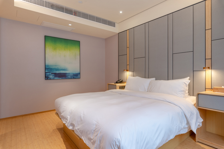 Bedroom 2, Ji Hotel Wuhan Houhu Xingye Road, Wuhan