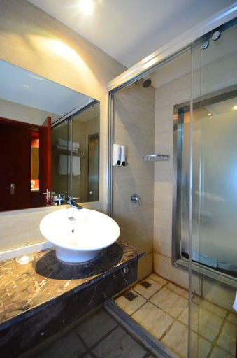 Bathroom 3, GreenTree Alliance Hotel Yancheng Engineering College Dayangwan Scenic Area, Yancheng