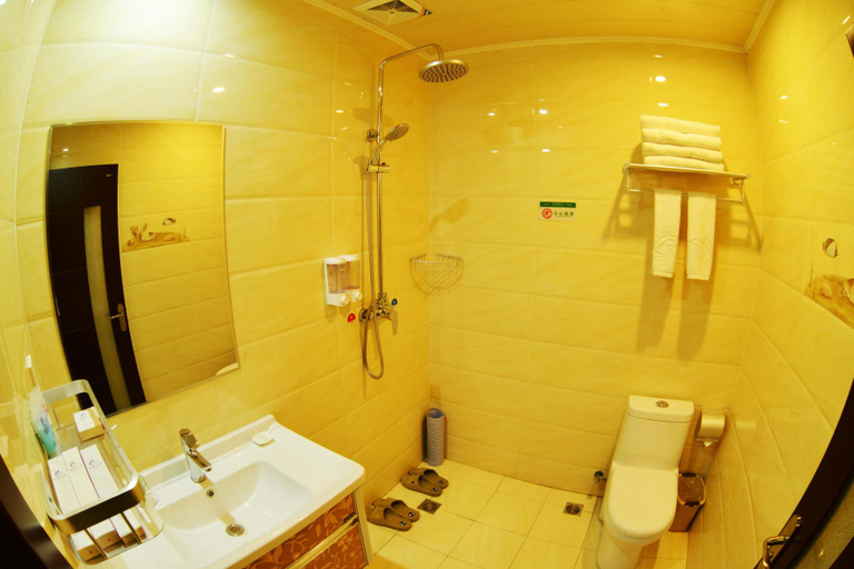 Bathroom 3, Meichao Yun Hotel, Yuncheng
