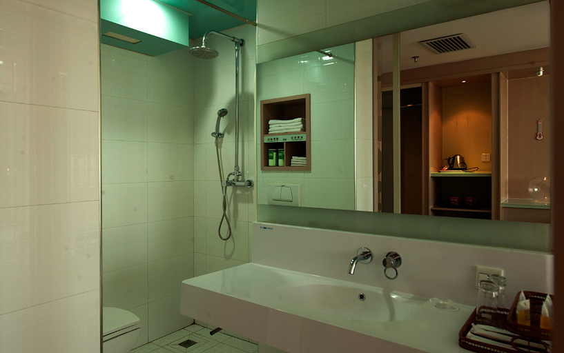 Bathroom, Linton168 Hotel Chain (Jiamusi), Jiamusi