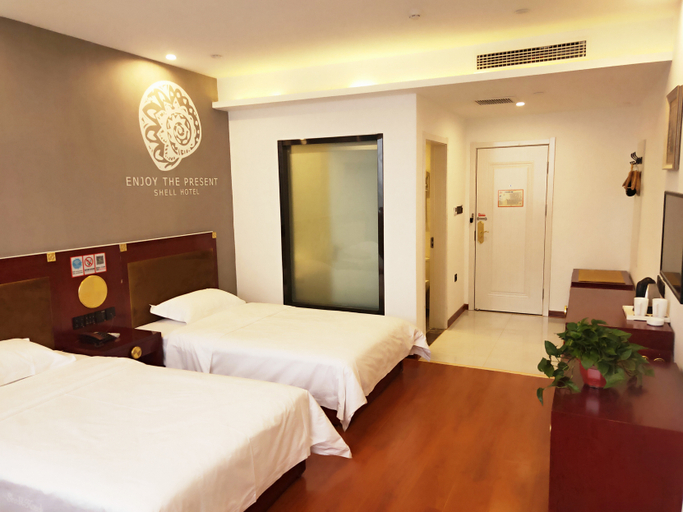 Bedroom 2, Shell hotel (liaocheng Dongchang West Road Railway Station), Liaocheng