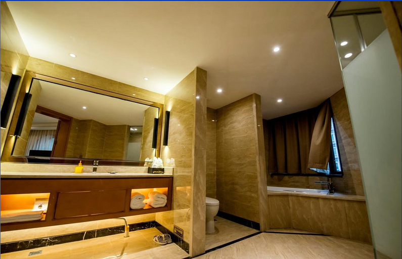 Bathroom 2, Minghua Hotel, Mianyang