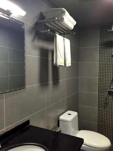 Bathroom 2, Bihao Business Hotel, Chongqing