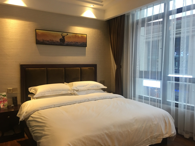 Bedroom, Mu Hui Hotel, Chongqing