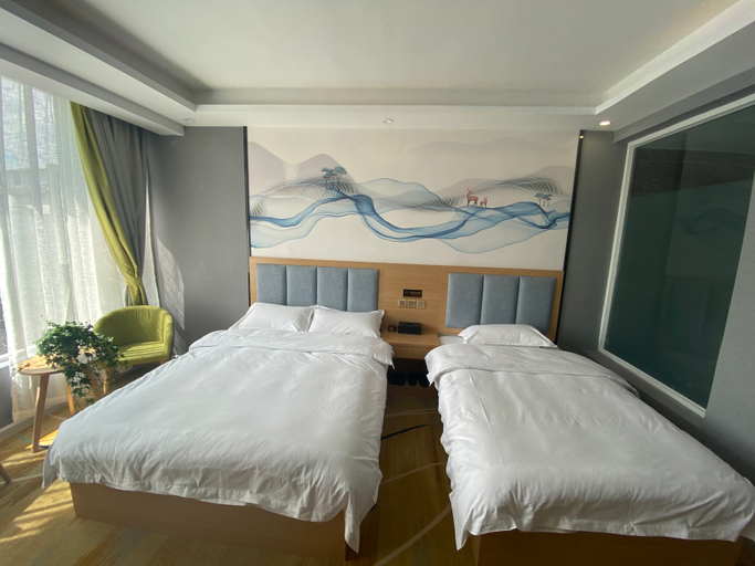 Bedroom 2, Lijiang Guman Hotel, Lijiang