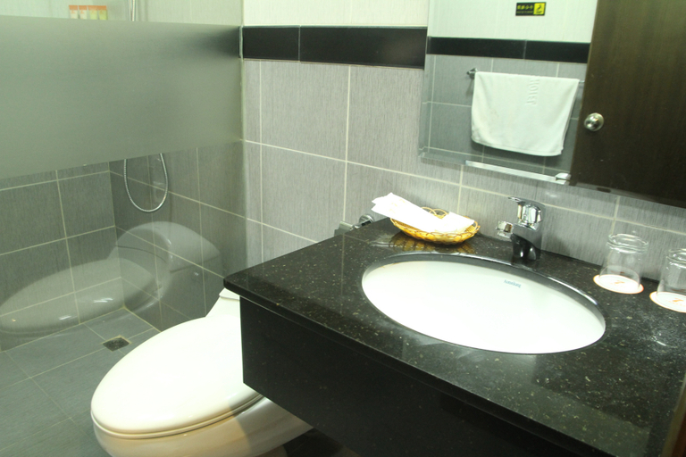 Bathroom 4, 7 Continents Business Tourism Hotel, Jiangmen