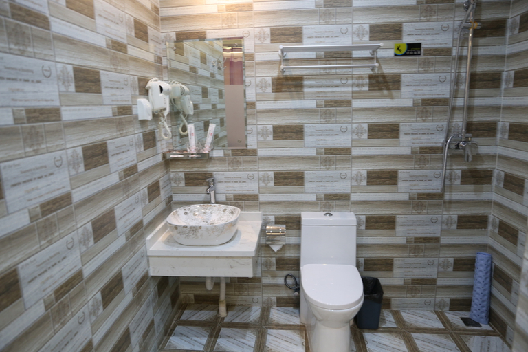 Bathroom 3, Mingdi Boutique Hotel (Lanzhou Vocational and Technical College Taolin Branch), Lanzhou