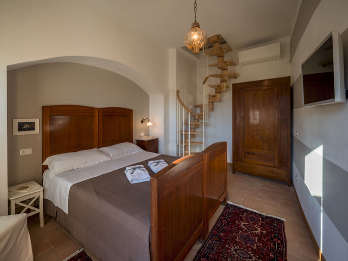 Bedroom 3, Liersena Sea View Mini Villa with AC, La Spezia
