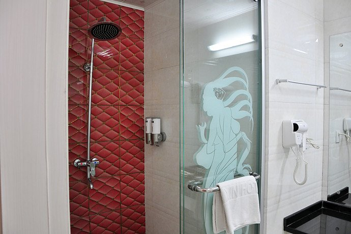 Bathroom 3, GreenTree Inn Yangzhou South Yunhe Road Yangzhou Bridge Express Hotel, Yangzhou