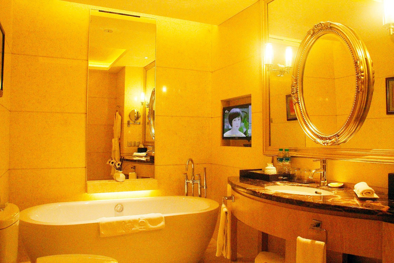 Bathroom 3, 간저우 이하오 호텔 (난먼커우 유구타이 지점)(Ganzhou Yihao Hotel (Nanmenkou Yugutai Branch)), Ganzhou