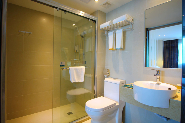 Bathroom 3, Better City Hotel (Pipating Railway Station Branch), Jiujiang