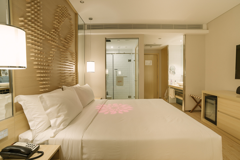 Bedroom 2, Orangeホテル(), Langfang