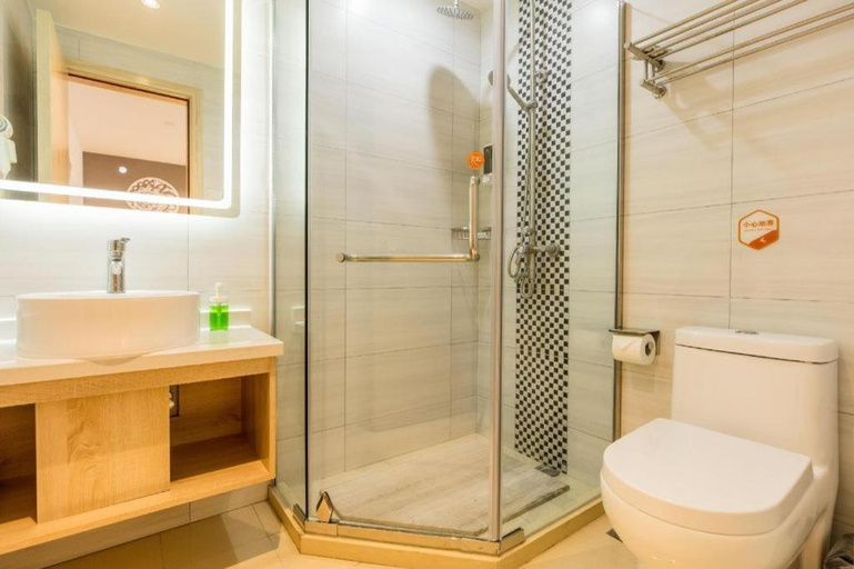 Bathroom 3, Shell Shanghai Yangpu District Pingliang Road Binjiang Hotel, Shanghai