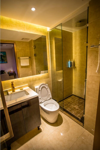 Bathroom 3, Sailawei Zhenpin Hotel (Yaohai Wanda), Hefei