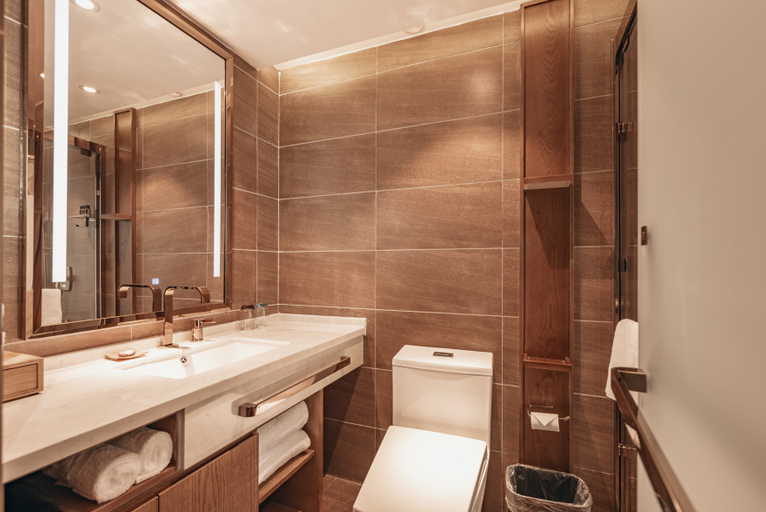Bathroom 4, Starway Hotel Qinghuangdao Shanhaiguan Railway Station, Qinhuangdao