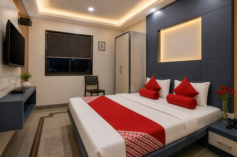 Bedroom 3, Hotel Chhaya, Aurangabad