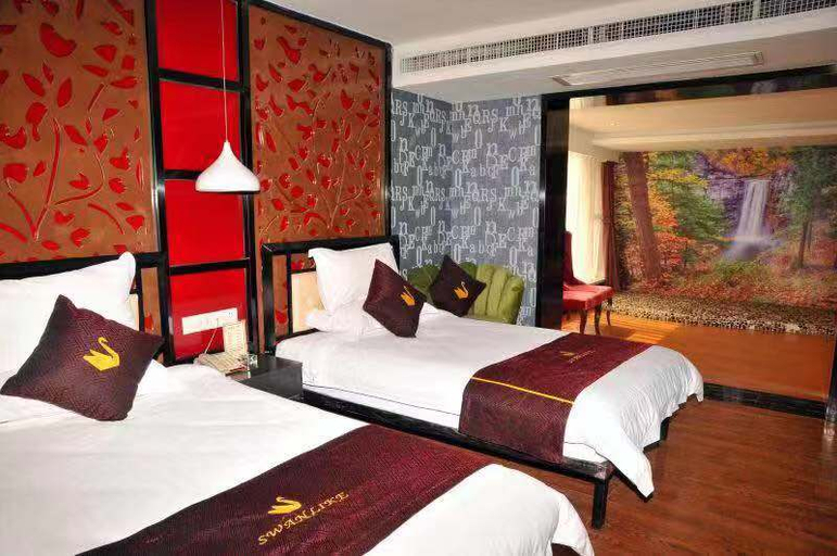 Bedroom 2, Eaka 365 Hotel(Handan Fengfeng Fuyang dong Road ), Handan