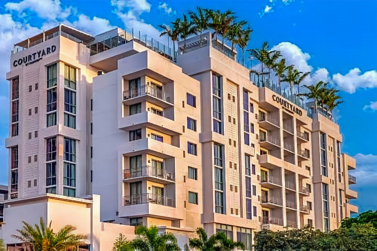 Exterior & Views 1, Courtyard by Marriott Fort Lauderdale Downtown, Broward