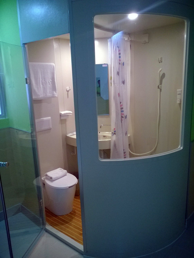 Bathroom, 100 Inn (Shanghai Pudong Lingang University Town store), Shanghai