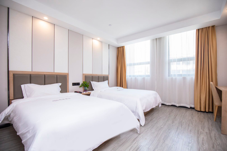 Bedroom 2, Kaju Hotel (Nanjing Yangtze River Bridge Yuejianglou store), Nanjing
