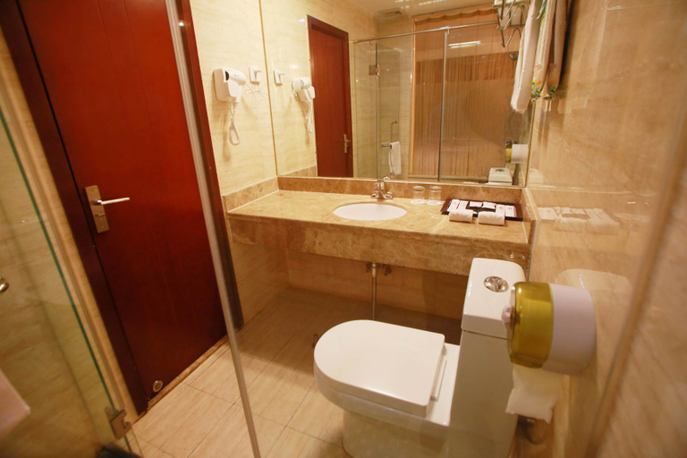Bathroom 2, Dongjin Hotel, Mianyang