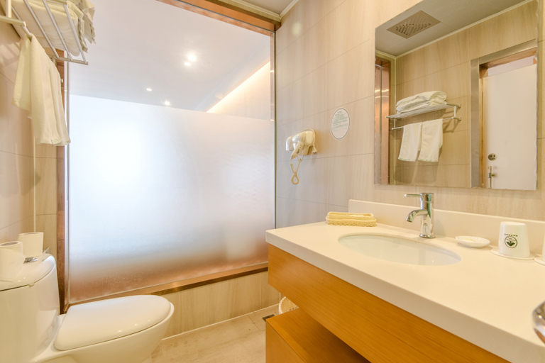 Bathroom 3, GreenTree Inn Chizhou High-Speed Railway Station Hotel, Chizhou