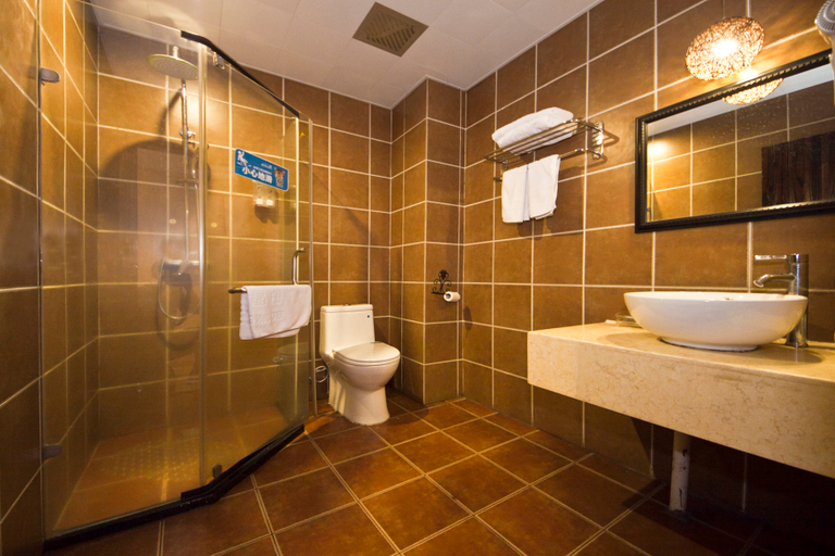 Bathroom 2, Fu'an Bojing Hotel, Ningde