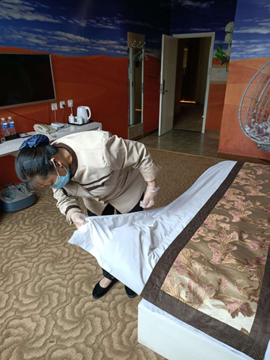 Bedroom 2, Dijing Business Hotel, Zhoukou