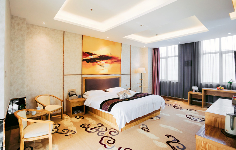 Bedroom 2, Blue Whale Hotel, Weifang